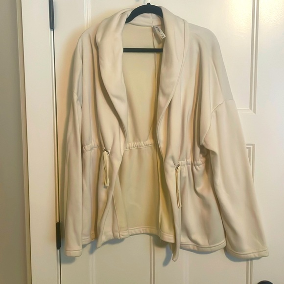 Fabletics sweatshirt material jacket. Size large. EUC - Picture 1 of 6